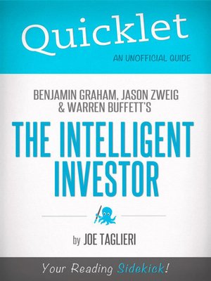 cover image of The Intelligent Investor, by Benjamin Graham, Jason Zweig, and Warren Buffett